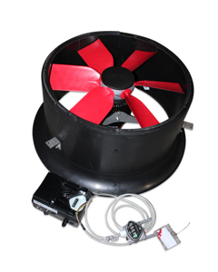 Fan H4D635 400V 1.7kW 3.3A 18.000m³/h f/Earny 2M VM